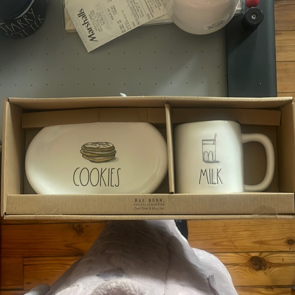 Rae Dunn cookies and milk - Picture 1 of 1